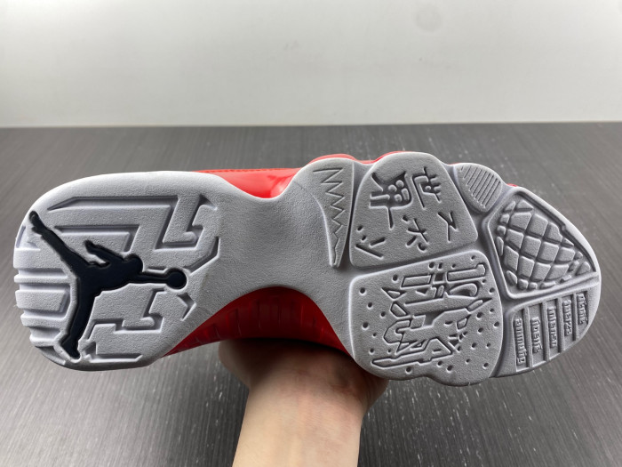 Air Jordan 9 Retro White Gym Red - 302370-160