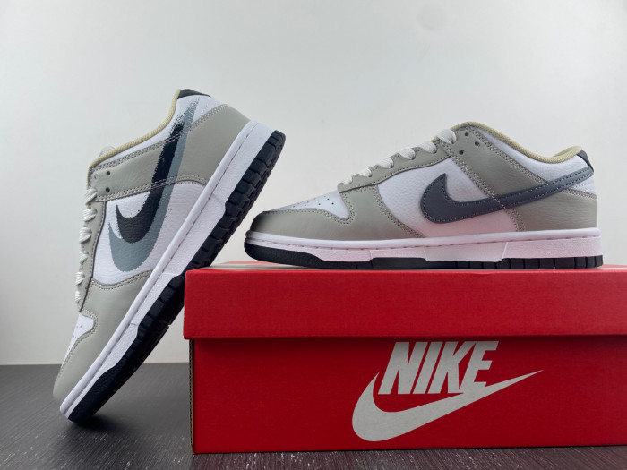 Nike Dunk Low "Stencil Swish" FD0661-100