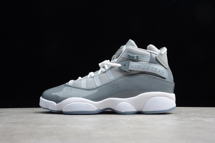 AIR JORDAN 6 RINGS COOL GREY WHITE 322992-015