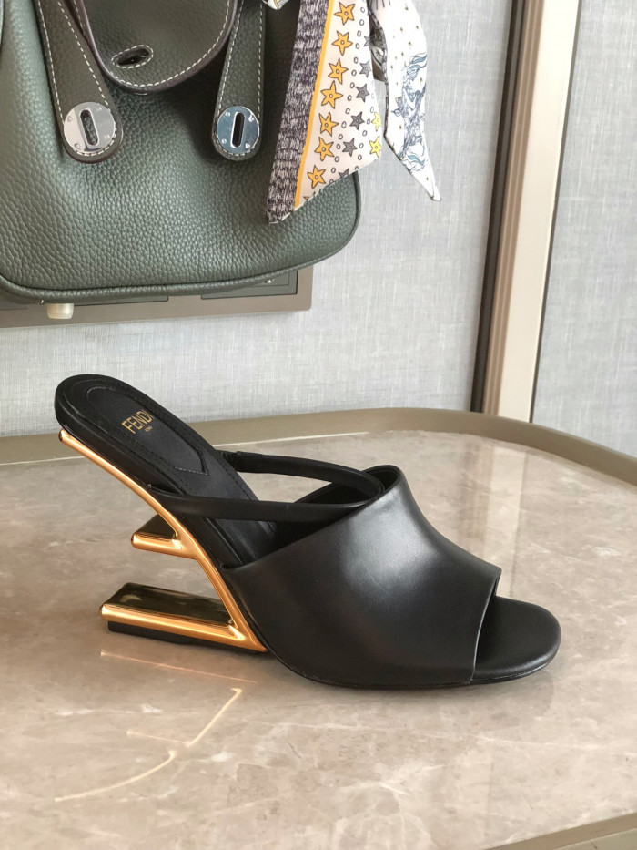 F**di high-heeled sandals