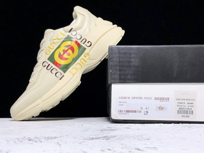 Gvc*1 Rhyton Leather Sneaker