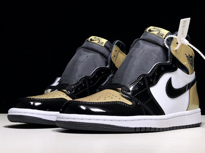 Air Jordan 1 Retro High Glod Toe 861428-007