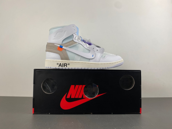 Virgil Abloh Archive Off-White Air Jordan 1 Alaska AA3834-100