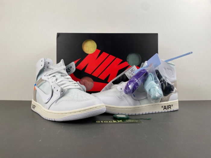 Virgil Abloh Archive Off-White Air Jordan 1 Alaska AA3834-100