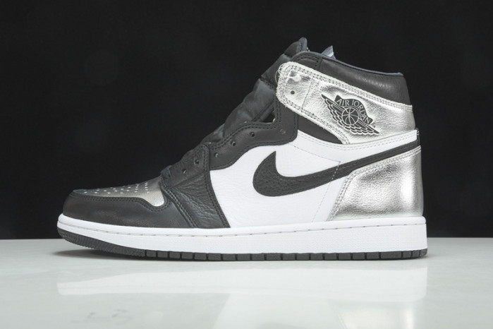 Air Jordan 1 Retro High OG Silver Toe CD0461-001