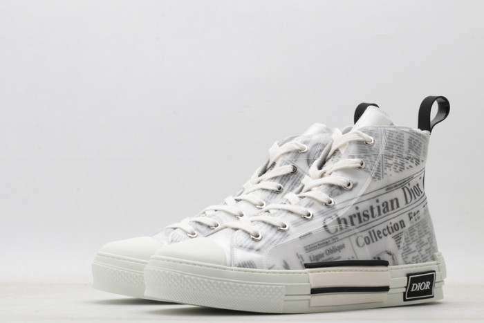 DIO* B23 OBLIQUE HIGH-TOP SNEAKER