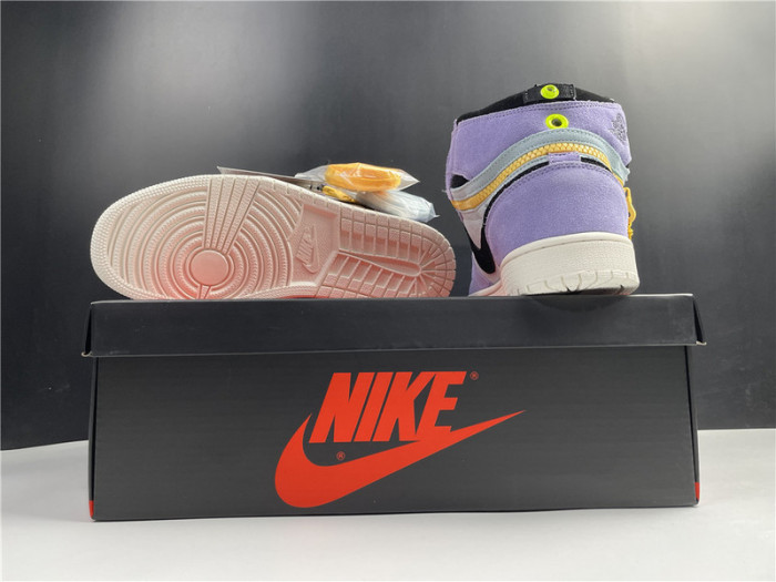 Air Jordan 1 High Switch Purple Pulse CW6576-500