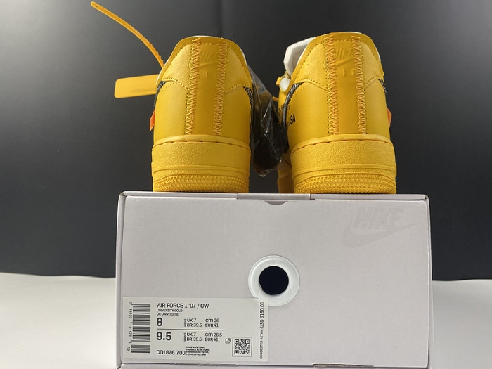 NIKE AIR FORCE 1 UNIVERSITY GOLD DD1876-100