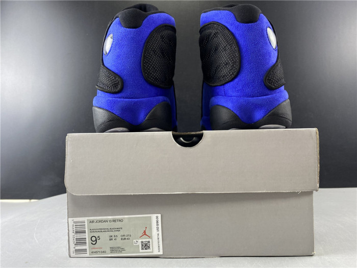 AIR JORDAN 13 BLACK HYPER ROYAL 414571-040