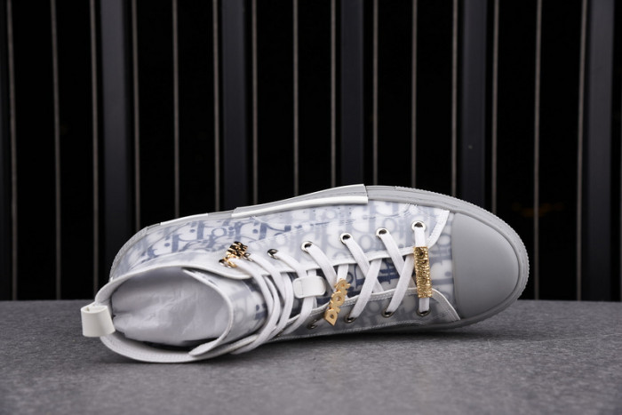 DIO* B23 OBLIQUE HIGH-TOP SNEAKER