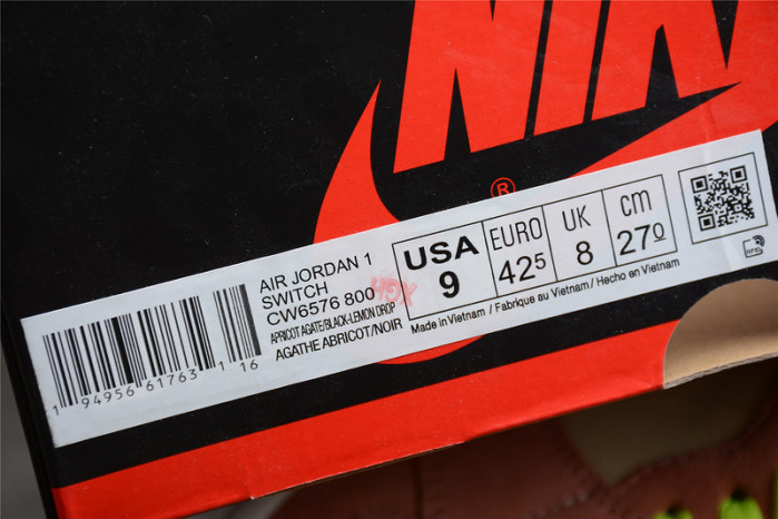 Air Jordan 1 High Switch Light Smoke Grey CW6576-100