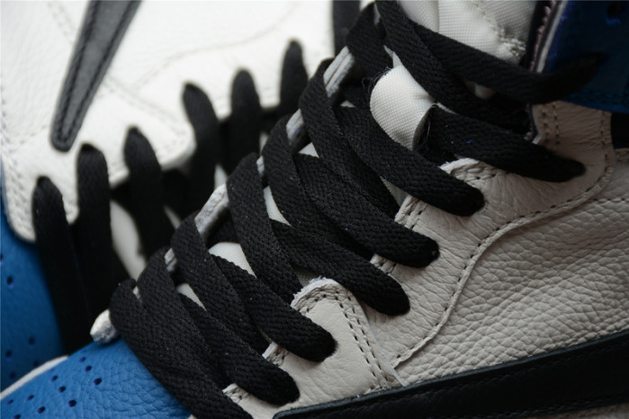 Travis Scott x Fragment x Air Jordan 1 Blue White DH3227-105