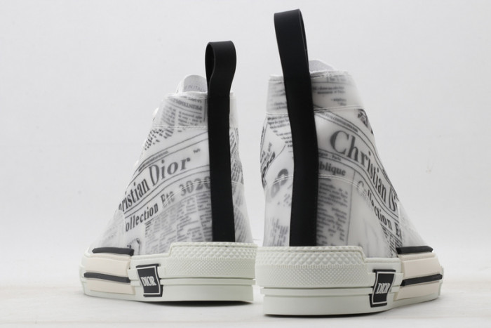 DIO* B23 OBLIQUE HIGH-TOP SNEAKER