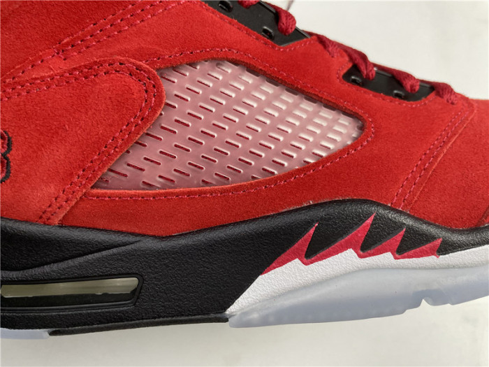 AIR JORDAN 5 RAGING BULL 2021 RED SUEDE DD0587-600