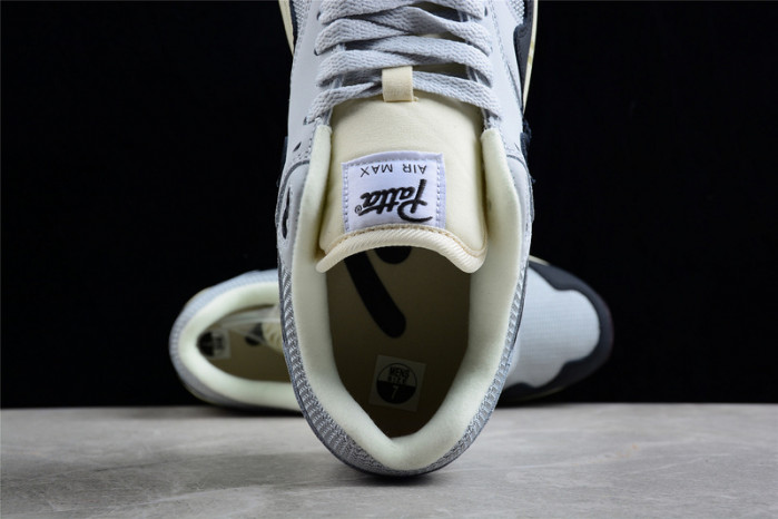NIKE AIR MAX 1 BLACK/GREY/WHITE NOIR/GRIS/BLANC DH1348 002