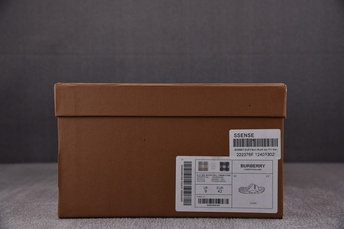 BUBBERY Archieve SANDALS