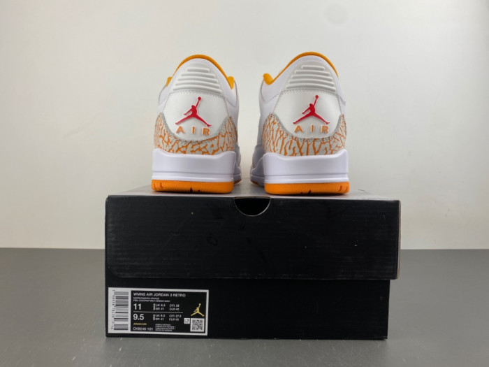 Air Jordan 3 “Orange Citrus” (W) CK9246-101