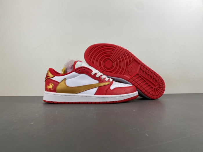 Travis Scott x Jordan Air Jordan 1 White Red