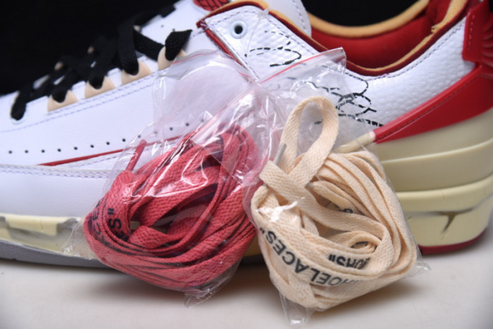 Air Jordan 2 Low White Red DJ4375-106