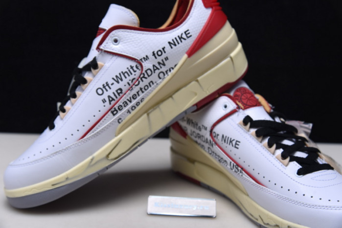 Air Jordan 2 Low White Red DJ4375-106