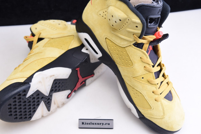 AIR JORDAN 6 YELLOW X TRAVIS SCOTT CN1084-300
