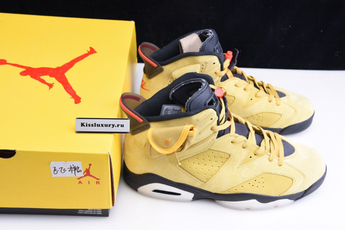 AIR JORDAN 6 YELLOW X TRAVIS SCOTT CN1084-300