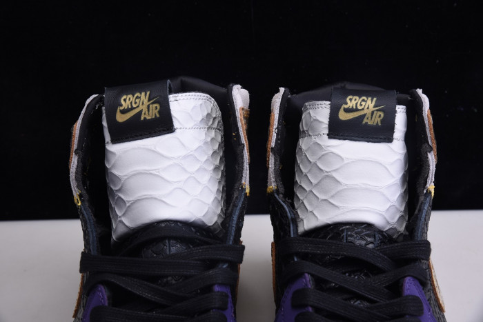 KOBE BRYANT X AIR JORDAN 1 HIGH OG BLACK-PURPLE 555088-171