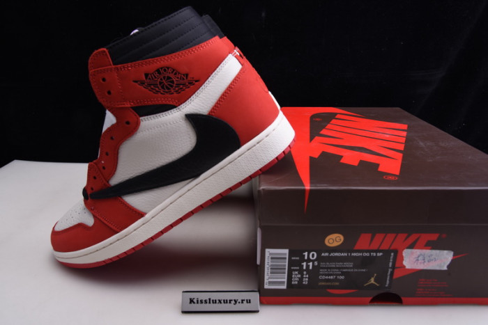 JORDAN 1 RETRO HIGH TRAVIS SCOTT CD4487-100-RED