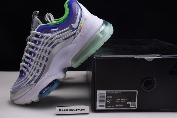 NIKE AIR MAX ZOOM 950 WHITE PURPLE GREEN CJ6700-004