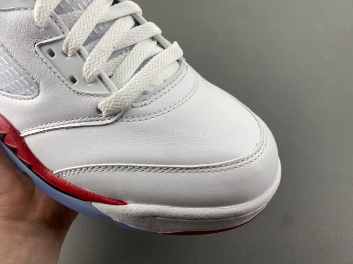 Air Jordan 5 Fire Red Black Tongue 2025 HQ7978-101