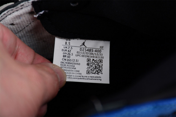 Air Jordan 1 High OG “University Blue” DZ5485-400