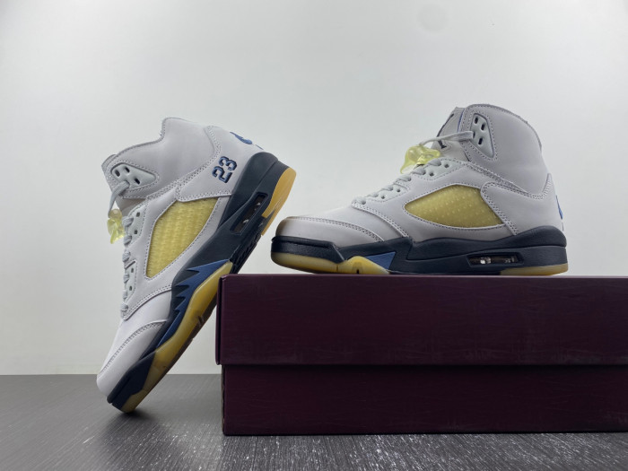 Ma Maniere x Air Jordan 5 “Diffused Blue x AJ5 FZ5758-004