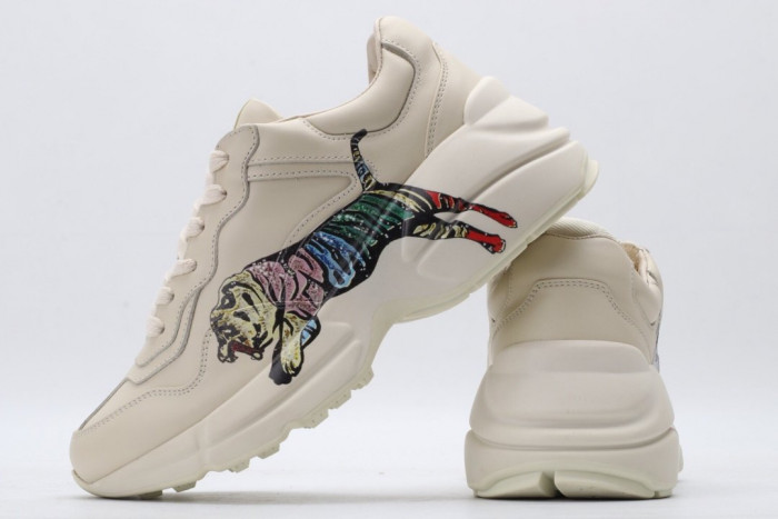 Gvc*1 Rhyton Leather Sneaker