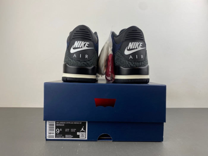 Air Jordan 3 Retro Levi’s Indigo IH7959-400