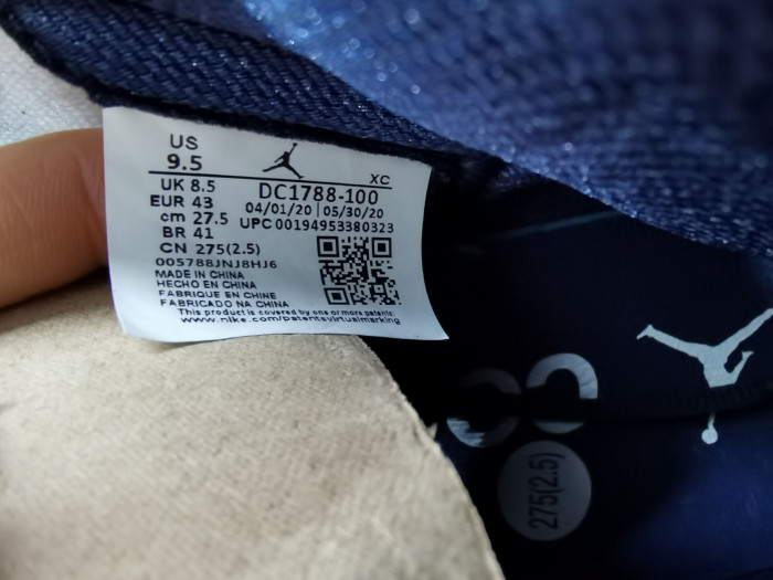 Air Jordan 1 High OG Japan "Midnight Navy" DC1788-100