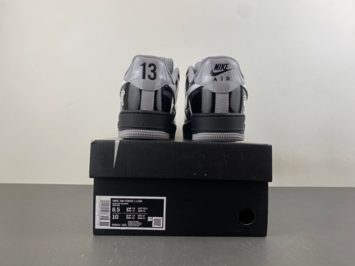 Nike Air Force 1 Low Syna Central Cee Black White Smoke Grey IO9974-010