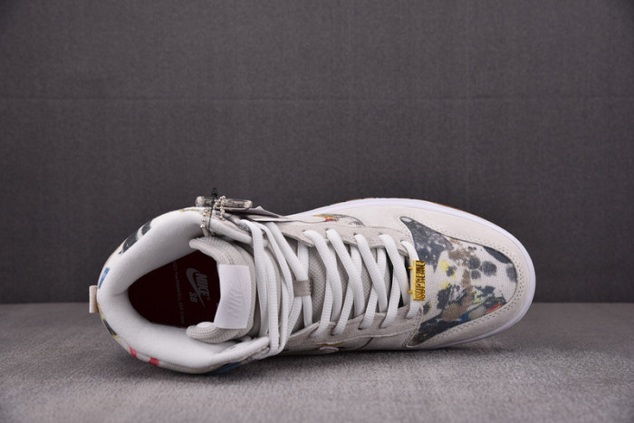 Svp*me x Nike SB Dunk High Rammellzee FD8779-100