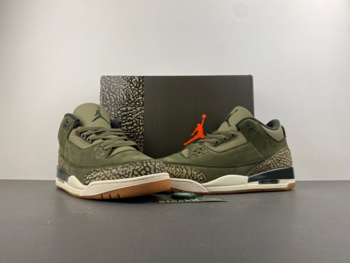 Air Jordan 3 Family Affair Medium Olive DN3707-202