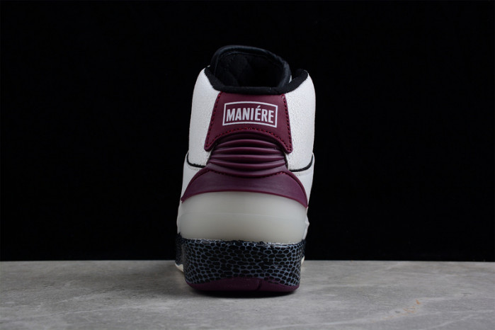 Nike Air Jordan 2 Mid SP Grey Burgundy DJ4375-160