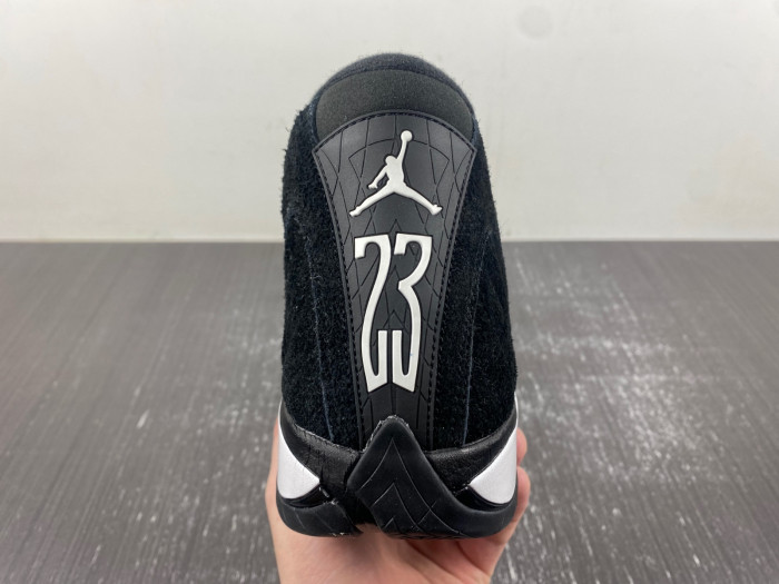 Air Jordan 14 "Black/White/University Red" 487471-016