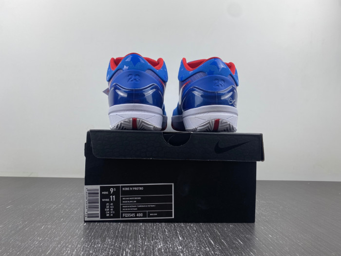 Nike Kobe 4 Protro “Philly” FQ3545-400