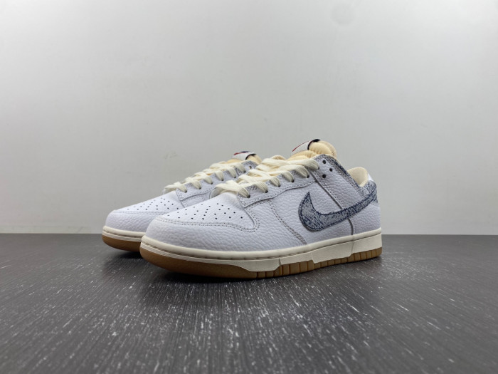 Nike Dunk Low “Washed Denim” FN6881-100