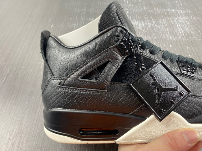 AIR JORDAN 4 RETRO PONY HAIR BLACK 819139-010