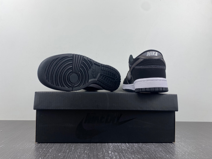 Nike Dunk Low Airbrush Swish Black - FD6923-001