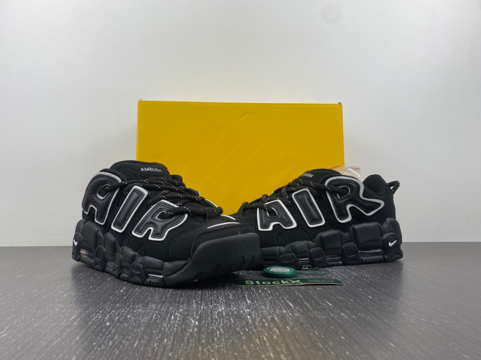 AMBUSH x Nike Air More Uptempo Low “Black/White”  FB1299-001