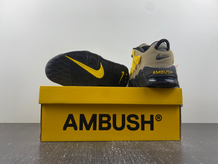 AMBUSH x Nike Air More Uptempo Low "Limestone" FB1299-200