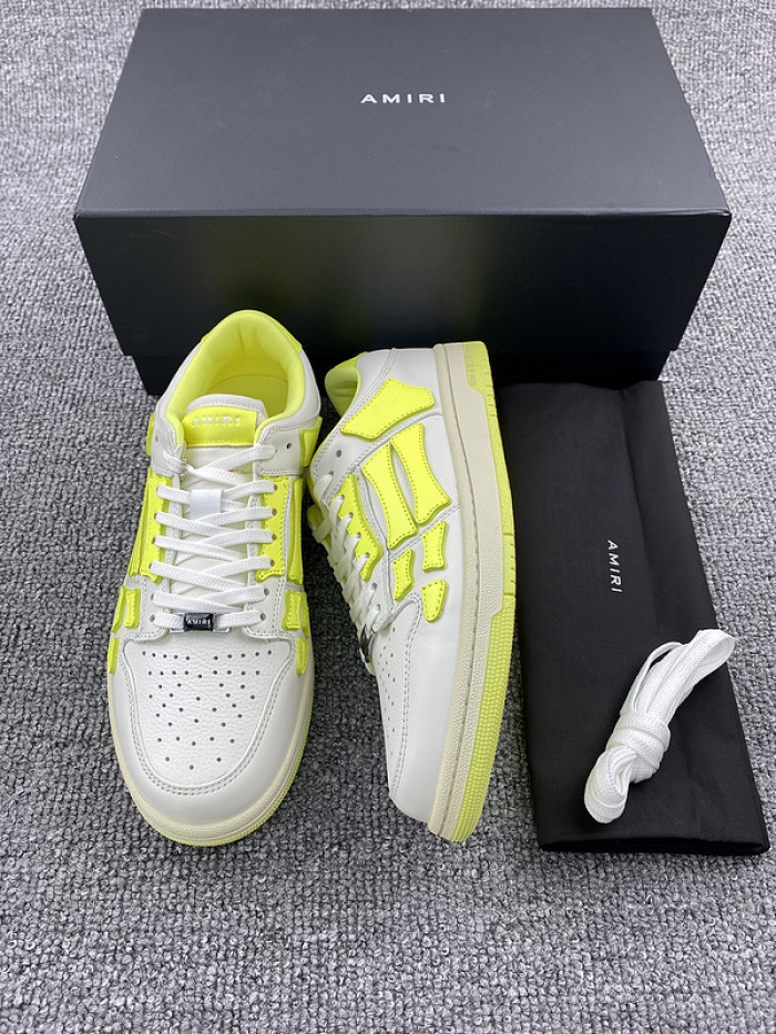 AMIRI 21FW SKEL TOP LOW SNEAKER