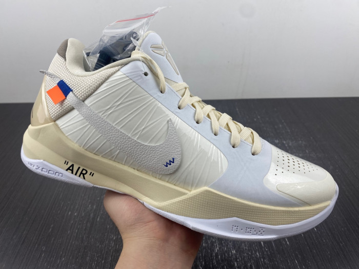 Nike Kobe 5 Protro Undefeated Rice White DB4796-101