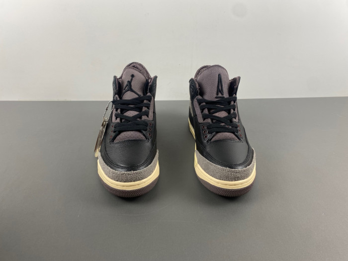 A MA MANIERE X AIR JORDAN 3  "BLACK" FZ4811-001