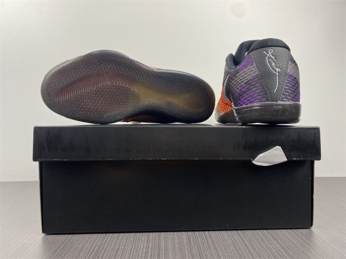 Nike Zoom Kobe 11 EM Sunset Red Black Yellow - AV6339-100